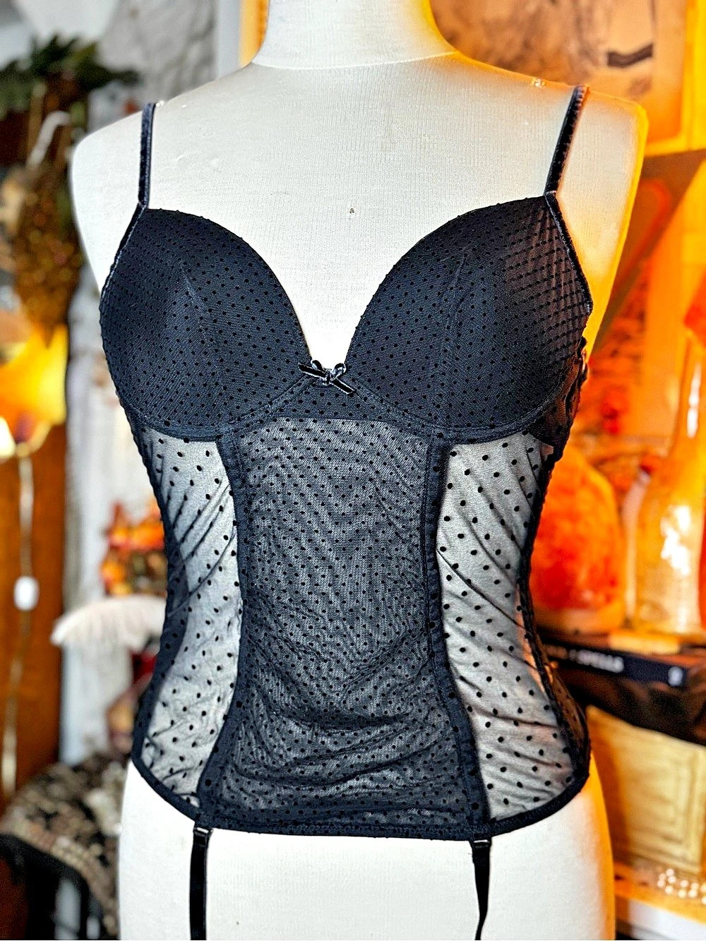 Black Bustier Corset